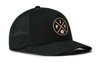 Pittsburgh Baseball Performance 5-Panel Haka Hat  |  PIT X Flexfit® Snapback