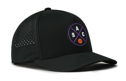 Sacramento Basketball Performance 5-Panel Haka Hat  |  SAC X Flexfit® Snapback
