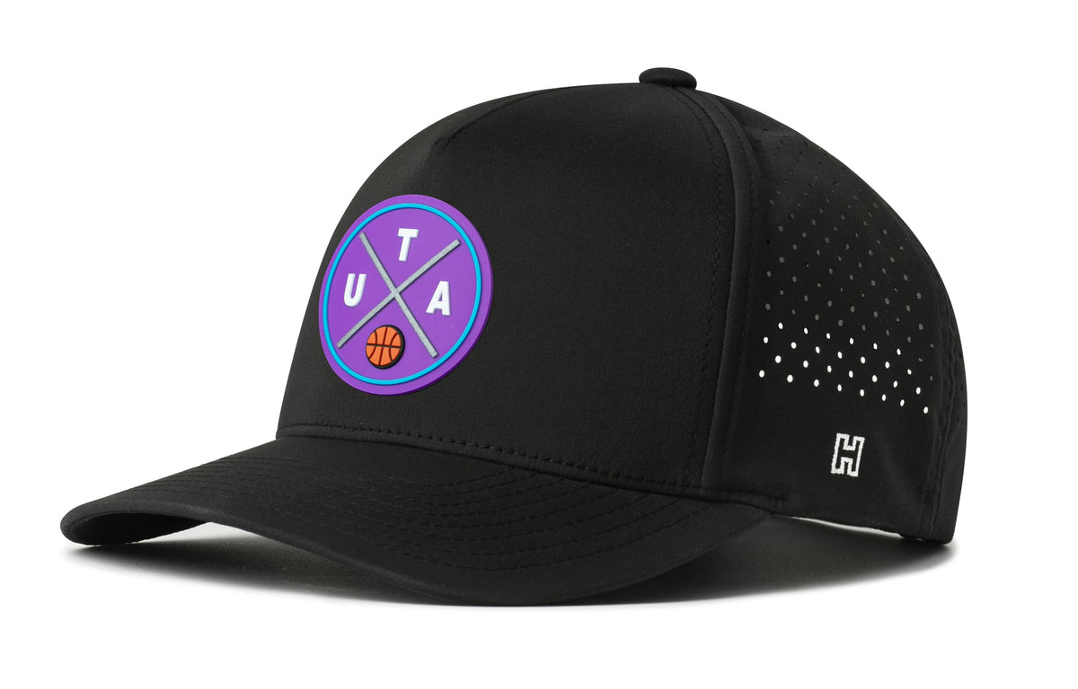 Utah Basketball Performance 5-Panel Haka Hat  |  UTA X Flexfit® Snapback