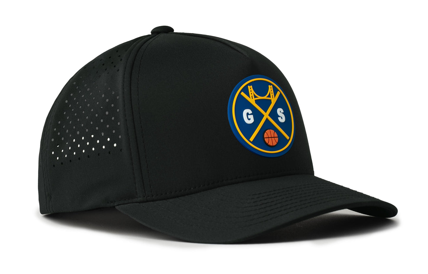 San Francisco Basketball Performance 5-Panel Haka Hat  |  GS X Flexfit® Snapback