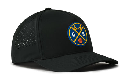 San Francisco Basketball Performance 5-Panel Haka Hat  |  GS X Flexfit® Snapback