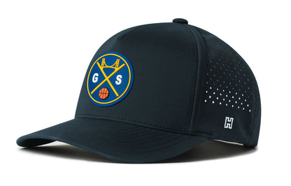 San Francisco Basketball Performance 5-Panel Haka Hat  |  GS X Flexfit® Snapback