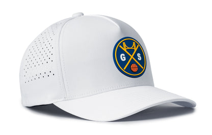 San Francisco Basketball Performance 5-Panel Haka Hat  |  GS X Flexfit® Snapback