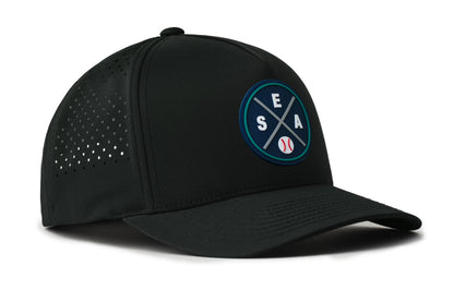 Seattle Baseball Performance 5-Panel Haka Hat  |  SEA X Flexfit® Snapback