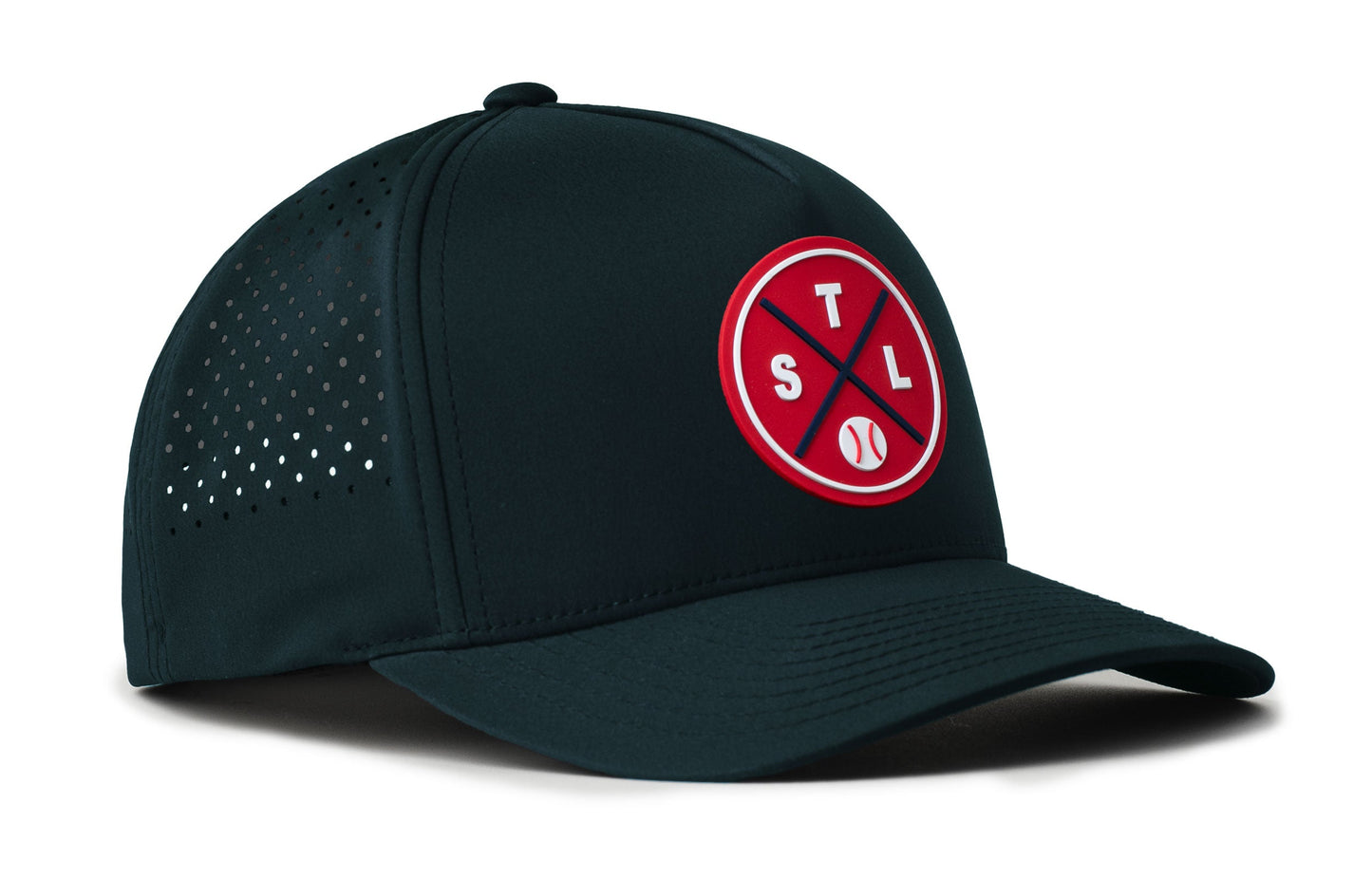 St. Louis Baseball Performance 5-Panel Haka Hat  |  STL X Flexfit® Snapback