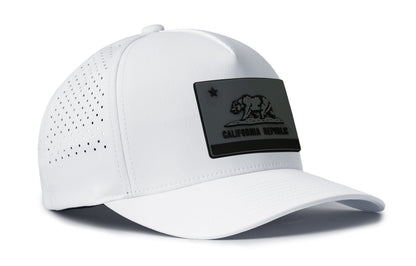 California Flag Performance 5-Panel Haka Hat  |  CA Tactical Flexfit® Snapback