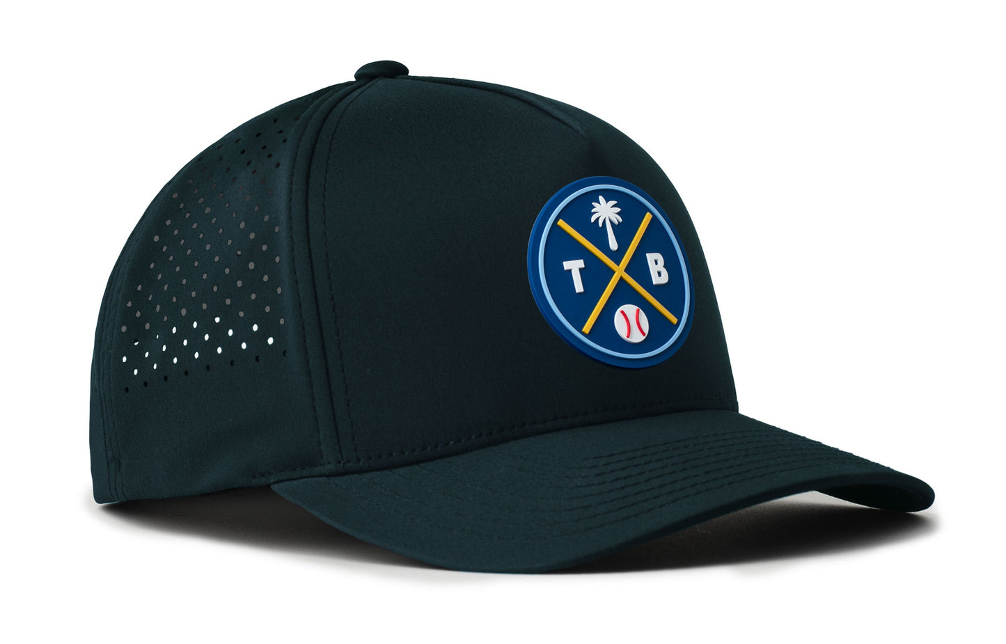 Tampa Bay Baseball Performance 5-Panel Haka Hat  |  TB X Flexfit® Snapback