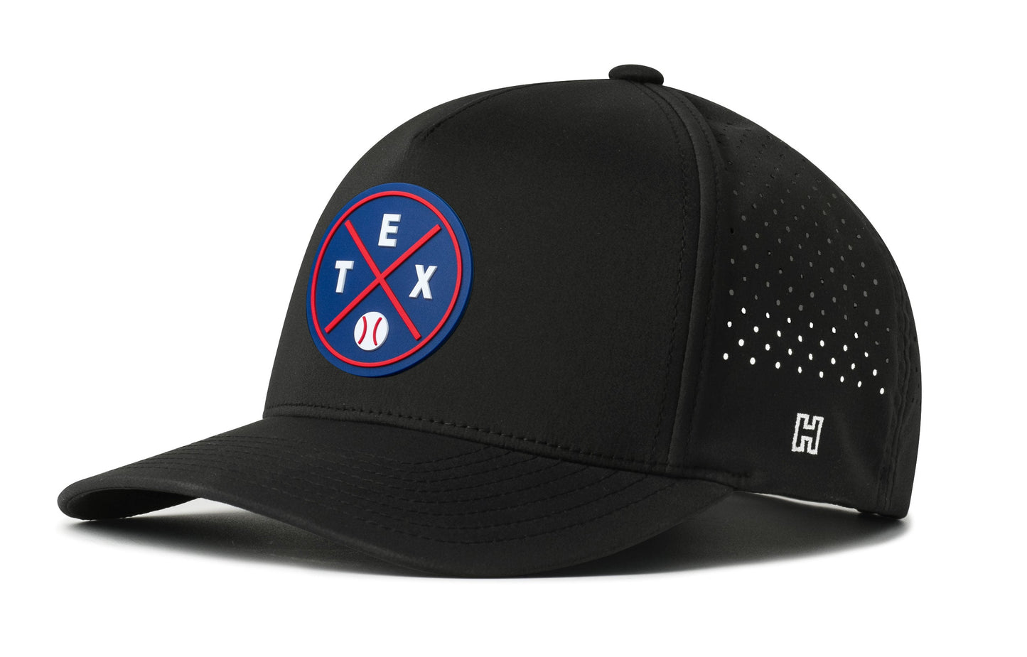 Texas Baseball Performance 5-Panel Haka Hat  |  TEX X Flexfit® Snapback