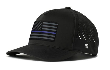 Thin Blue Line Performance 5-Panel Hat  |  Police Tactical Flexfit® Snapback