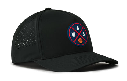 Washington DC Basketball Performance 5-Panel Haka Hat  |  WAS X Flexfit® Snapback
