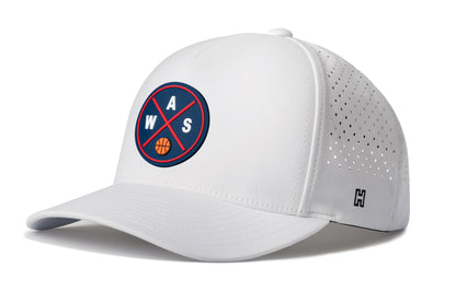 Washington DC Basketball Performance 5-Panel Haka Hat  |  WAS X Flexfit® Snapback