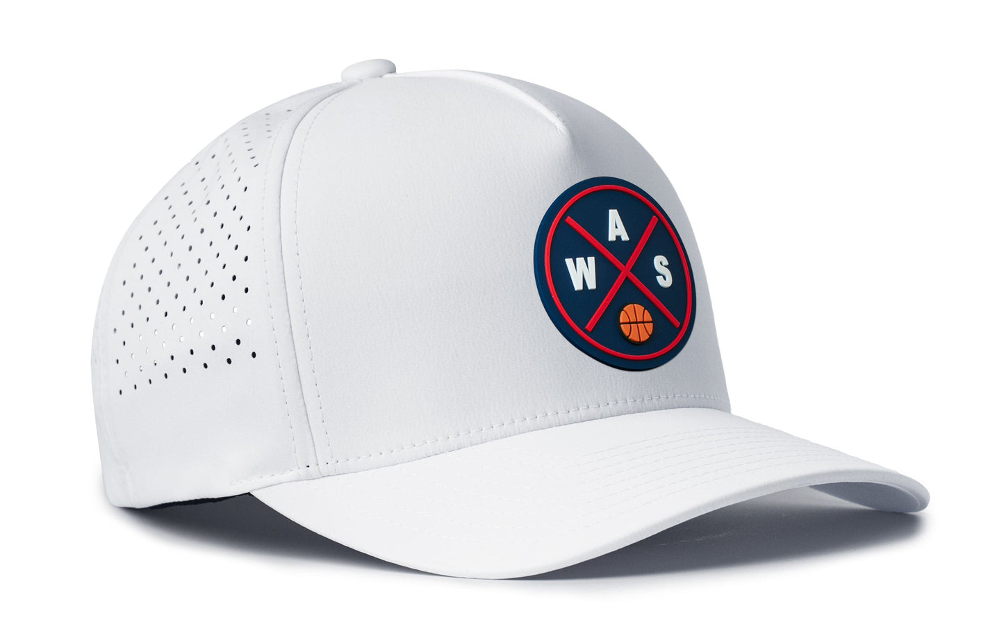 Washington DC Basketball Performance 5-Panel Haka Hat  |  WAS X Flexfit® Snapback