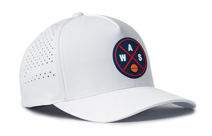 Washington DC Basketball Performance 5-Panel Haka Hat  |  WAS X Flexfit® Snapback