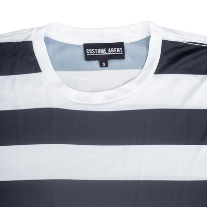 Halloween Costume Waldo Robber Striped Long Sleeve Shirt