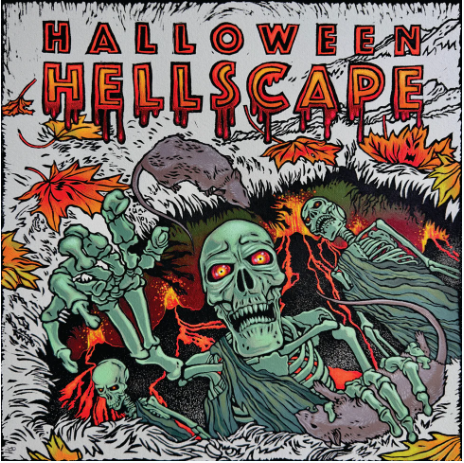 Halloween Hellscape Vinyl Record