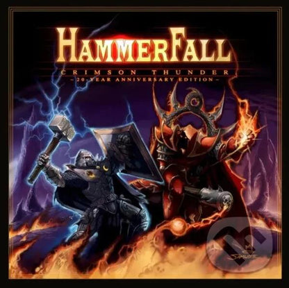 Hammerfall - Crimson Thunder: 20 Year Anniversary Edition (Colored Vinyl, Silver) (2 Lp's) Vinyl Record