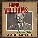 Hank Williams - Hank 100: Greatest Radio Hits Vinyl Record