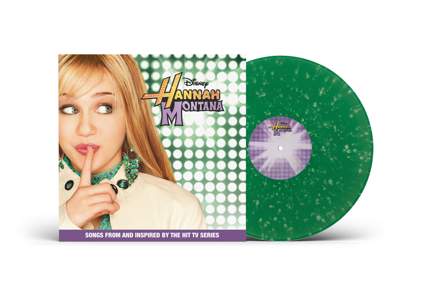 Hannah Montana (Songs From And Inspired By The Hit Tv Series) [Green Splatter Vinyl] Vinyl Record