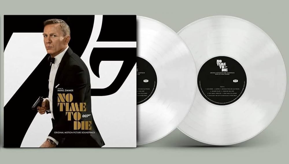 Hans Zimmer - No Time To Die (Original Motion Picture Soundtrack) [White] [2LP] [Vinyl] Vinyl Record