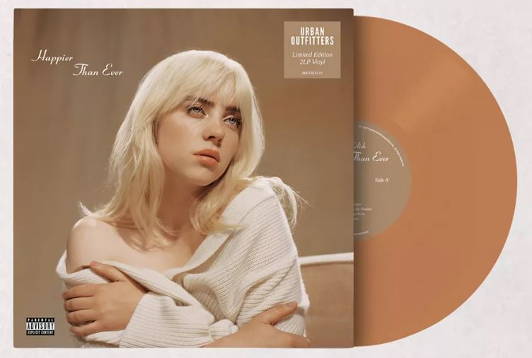Happier Than Ever (UO Exclusive, Sienna) Vinyl Record