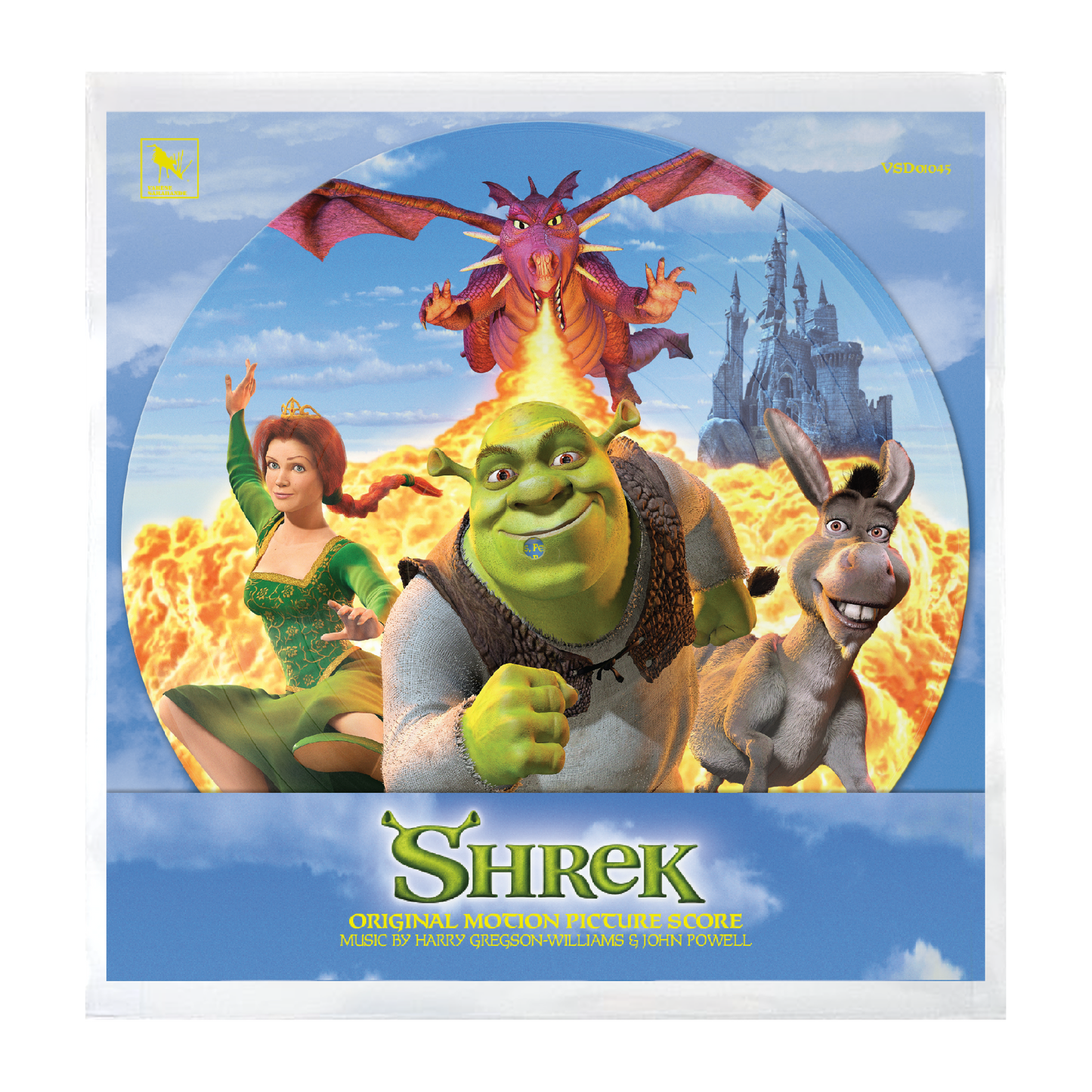 PRE-ORDER Harry Gregson-Williams/John Powell - Shrek (Original Motion Picture Score) [Picture Disc LP] [Vinyl] Vinyl Record
