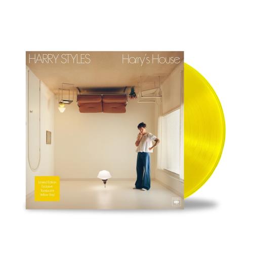 Harry's House (2LP Ltd Yellow Vinyl Import) Vinyl Record