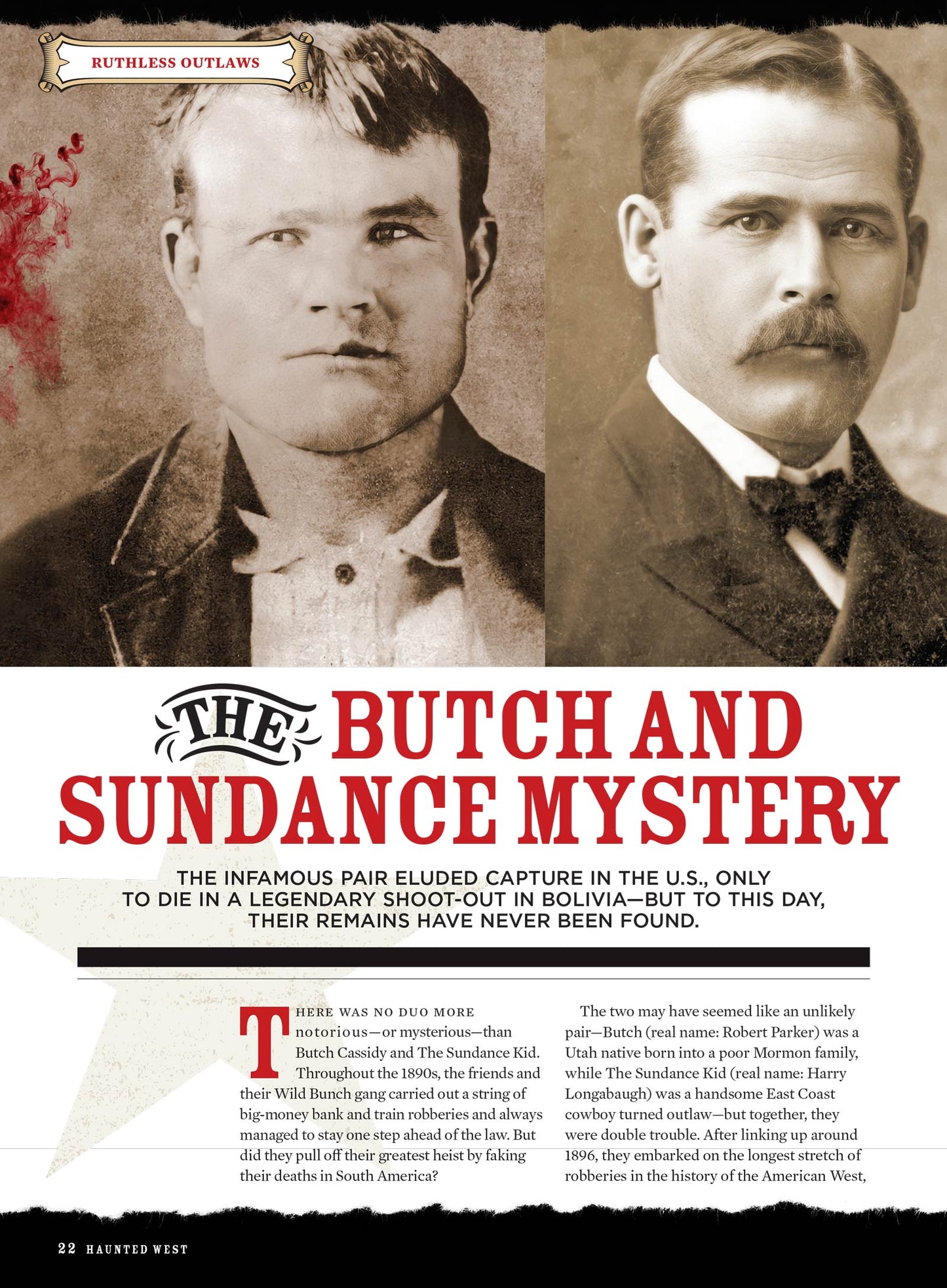 Haunted West - Legendary Tales From The Frontier: 50+ Heroes, Notorious Outlaws & Heroic Wild Women, Jessie James, Annie Oakley, Ghost Towns, Terrifying Stories, Adventure, Spooky Sightings & More!