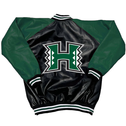 University of Hawaii Varsity Letterman Jacket Officially Licensed