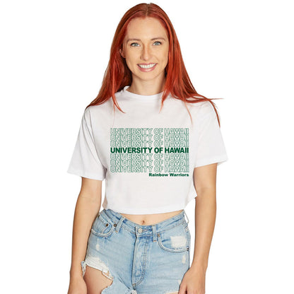 University of Hawaii Repeat Womens Tee Shirt Officially Licensed