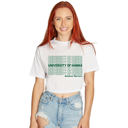 University of Hawaii Repeat Womens Tee Shirt Officially Licensed