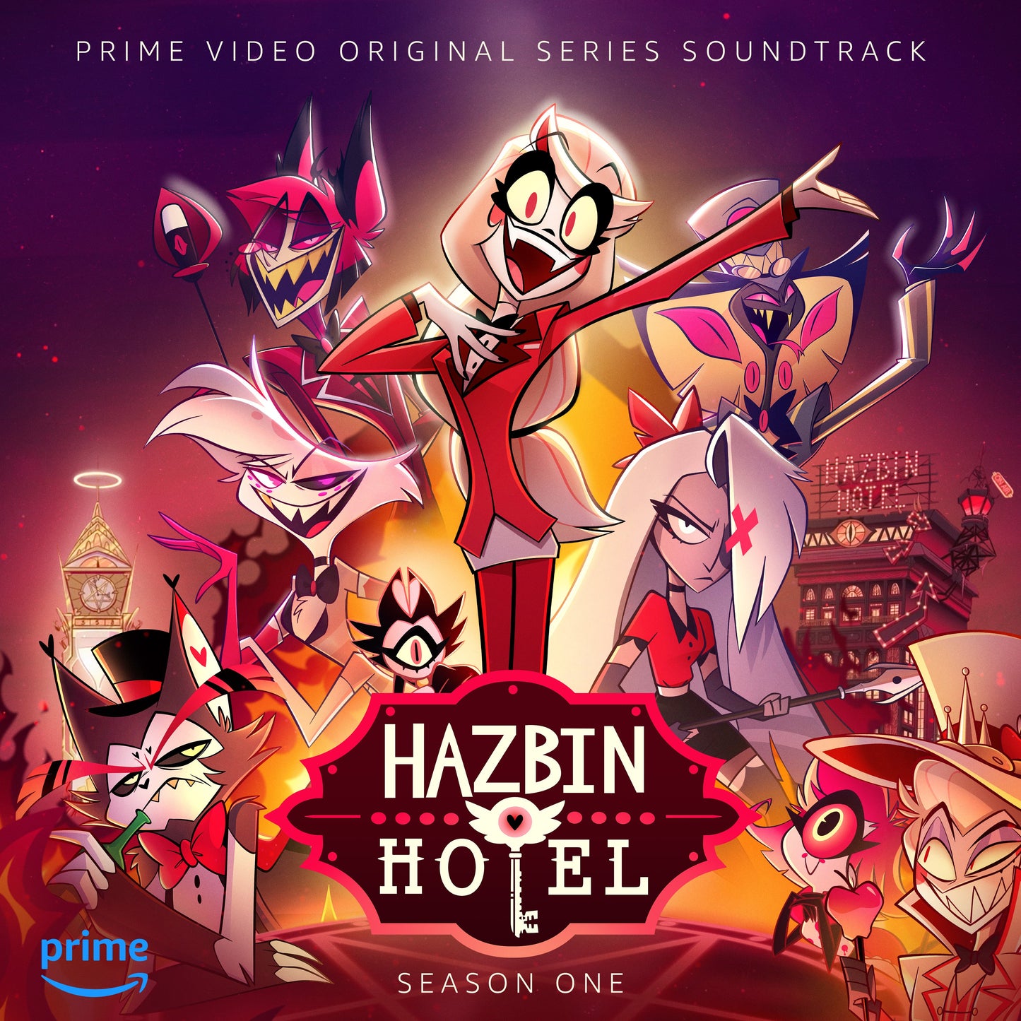 Various Artists - Hazbin Hotel (Original Soundtrack) (Fire Red) Vinyl Record