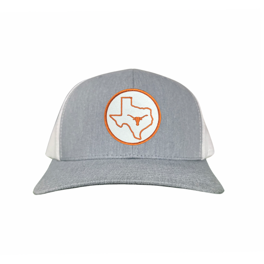 Texas Longhorns Circle State with Steer Head / Hats / 044 / UT9038 / KC Hat