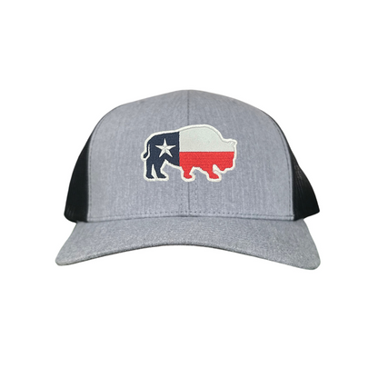 Last Stand / Bison Texas Flag / 050 / MM Hat