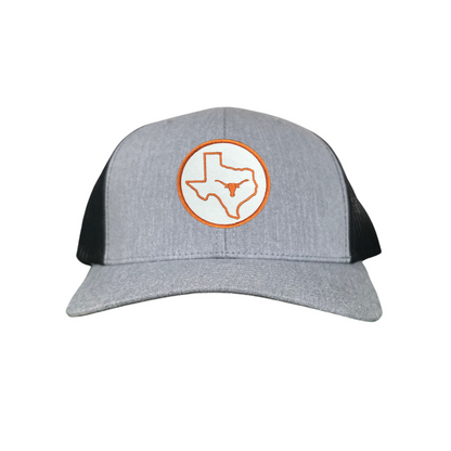 Texas Longhorns Circle State with Steer Head / Hats / 044 / UT9038 / KC Hat