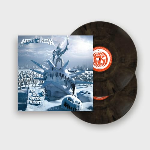 Helloween - My God-Given Right (Clear / black marbled vinyl) Vinyl Record