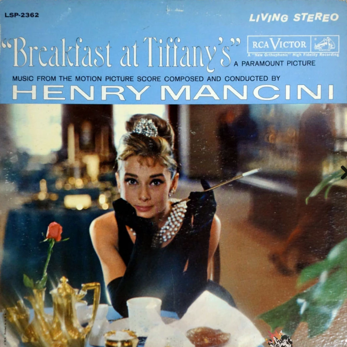 Breakfast At Tiffany'S (Music From The Motion Picture Score) Vinyl Record