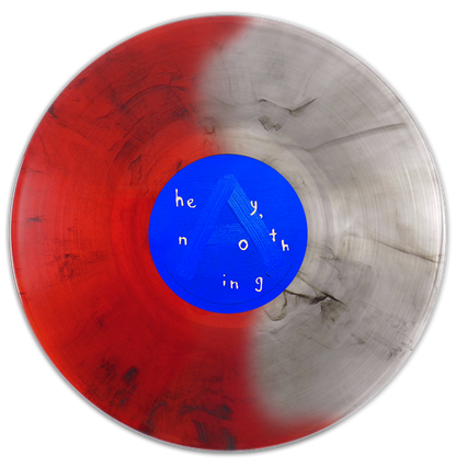 Hey Nothing - Hound [Red Smoke Split LP] Vinyl Record
