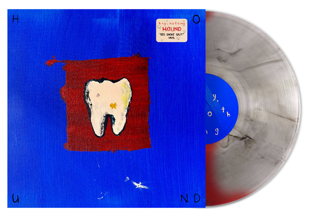 Hey Nothing - Hound [Red Smoke Split LP] [Vinyl] Vinyl Record
