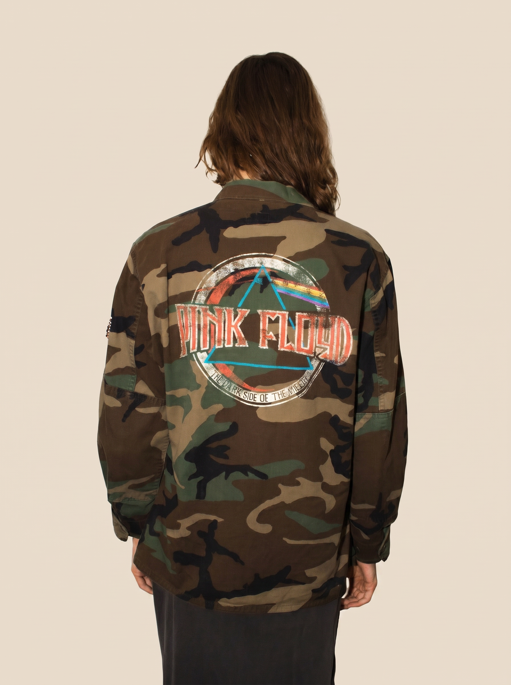 Pink Floyd Dark Side of the Moon Camo Jacket Officially Licensed