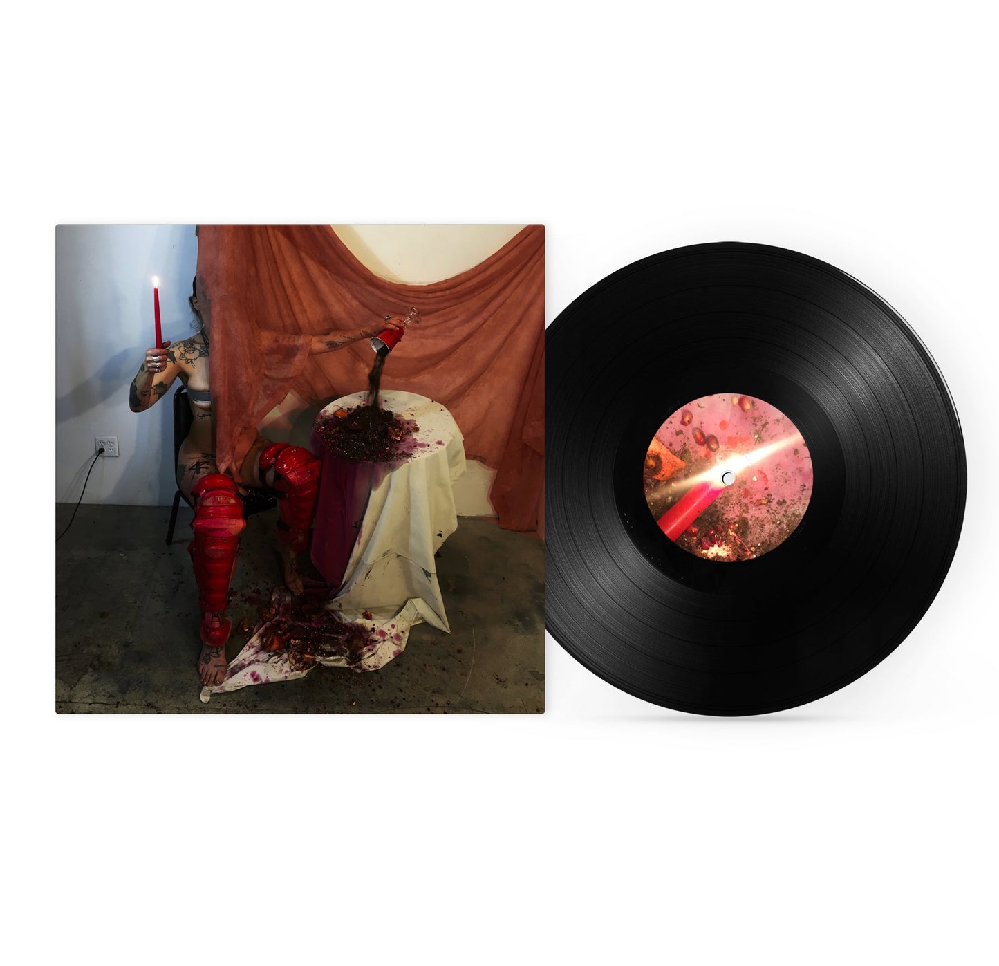 HIDE - 'SPIT OR SWALLOW EVERY SOUL WILL TASTE DEATH' LP + 7"