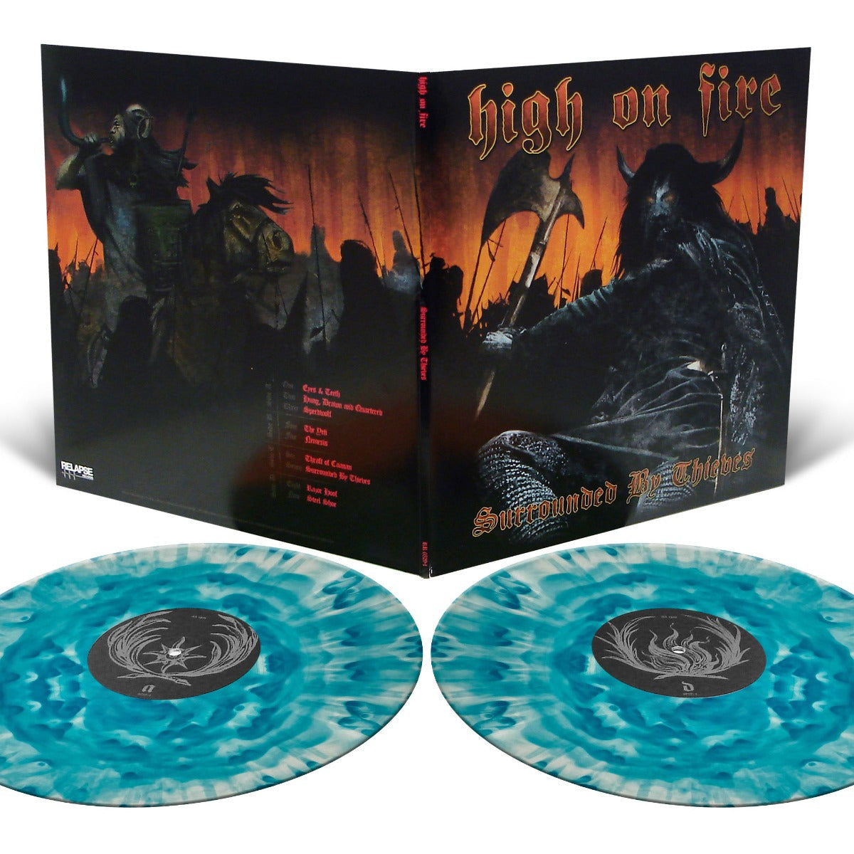 Surrounded By Thieves (Colored Vinyl, Blue, Black) (2 Lp's) Vinyl Record