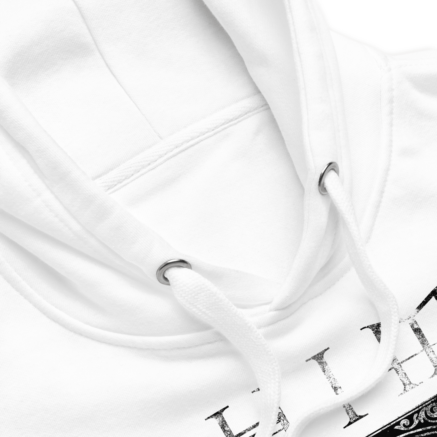 HIM Chapel Mens Officially Licensed Hoodie White