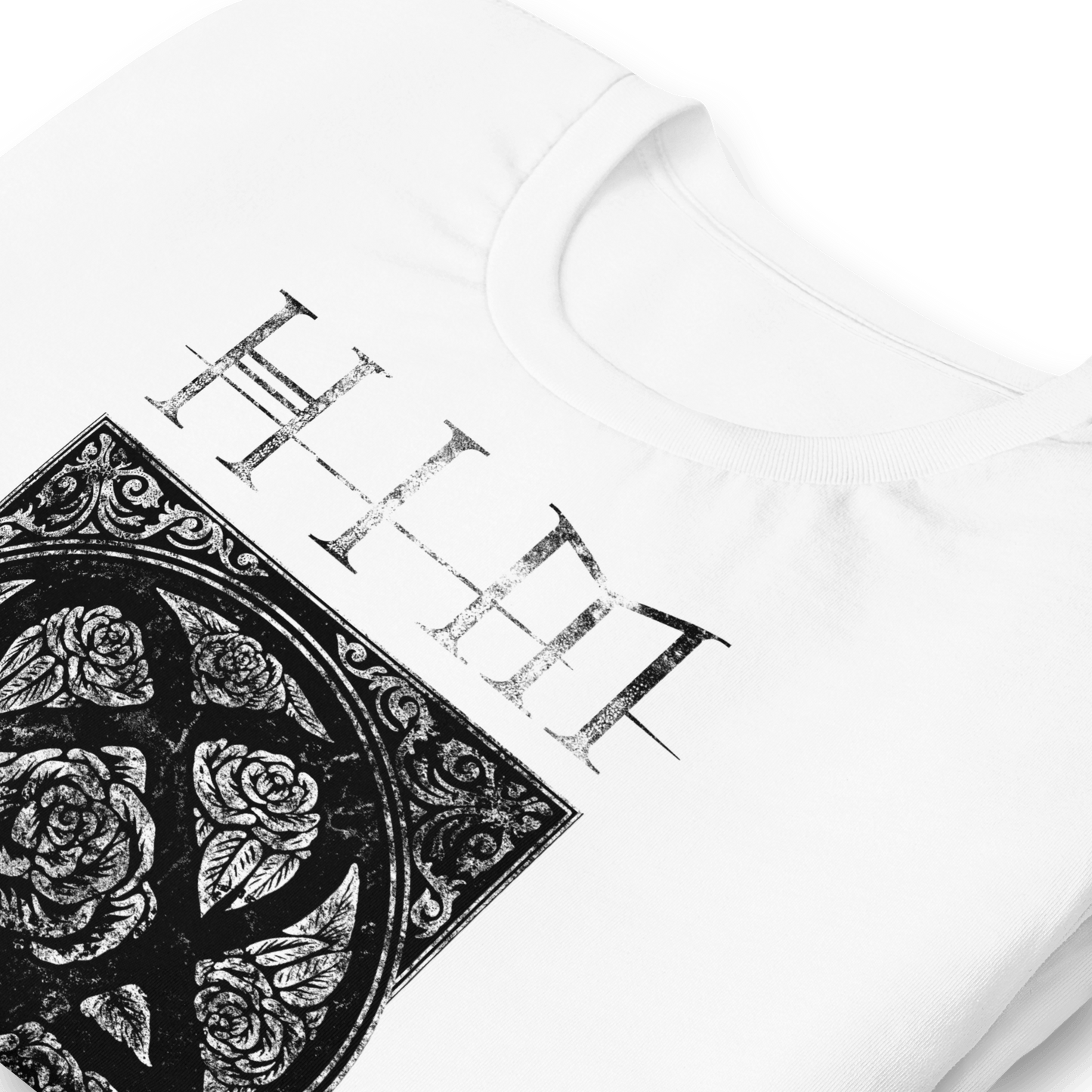 HIM Chapel Jumbo Print Officially Licensed Mens T Shirt White
