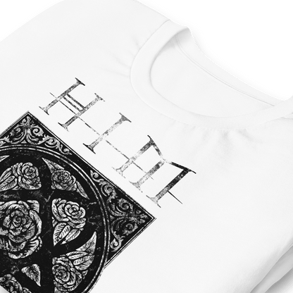 HIM Chapel Jumbo Print Officially Licensed Mens T Shirt White
