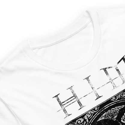 HIM Chapel Jumbo Print Officially Licensed Mens T Shirt White