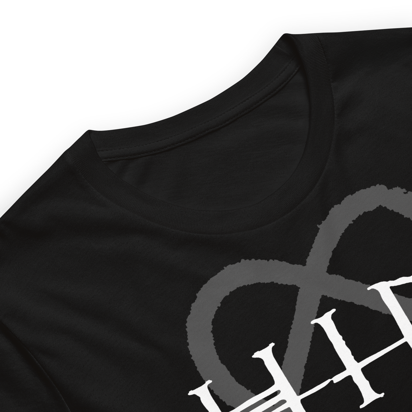 HIM Dark Heart Jumbo Print Officially Licensed Mens T Shirt Black