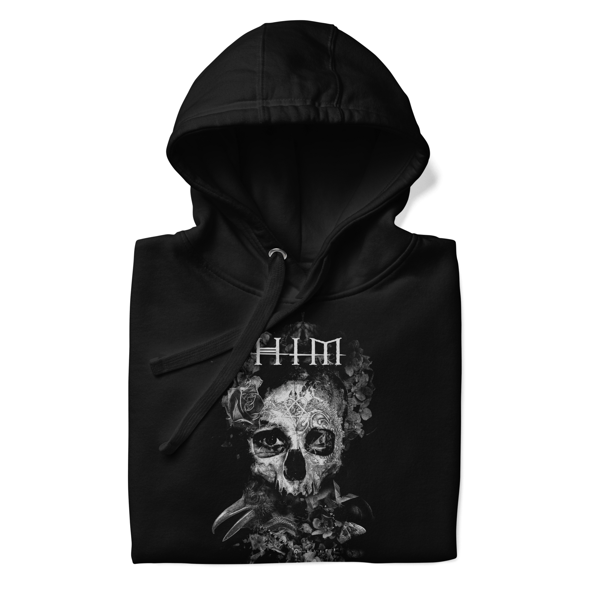 HIM - Dark Light Mens Officially Licensed Hoodie Black