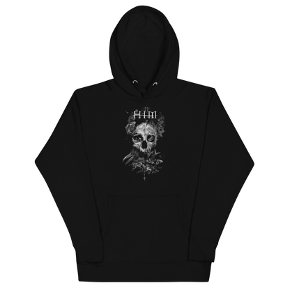 HIM - Dark Light Mens Officially Licensed Hoodie Black