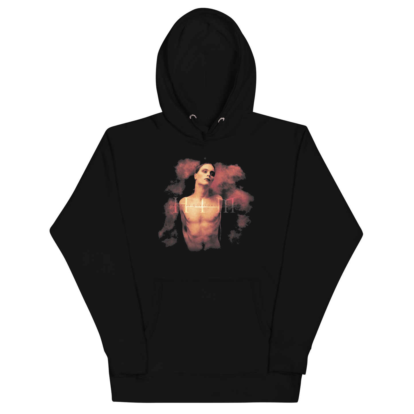 HIM Deep Shadows Mens Officially Licensed Hoodie Black