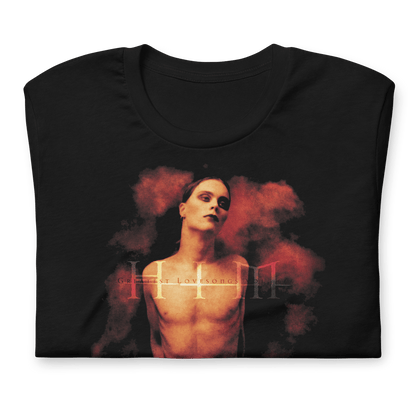 HIM Deep Shadows Jumbo Print Officially Licensed Mens T Shirt Black